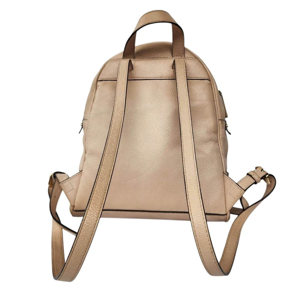Michael Kors Rhea Zip Medium Size Backpack Soft Pink‎ Leather Blush